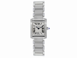 Cartier Tank Francaise Stainless Steel 20mm Womens Cartier