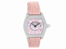 Cartier Roadster W6206006 Stainless Steel & Mother Of Pearl Dial 30mm Womens Cartier