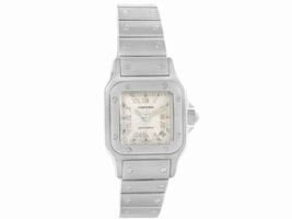 Cartier Santos Galbee W20044D6 Stainless Steel Automatic 24mm Womens Cartier