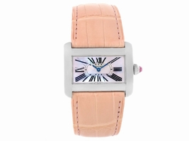 Cartier Tank Divan W6301455 Stainless Steel 25mm Womens Cartier