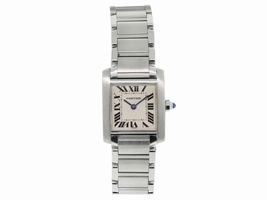 Cartier Tank Francaise W51008Q3 Stainless Steel 20mm Womens Cartier