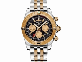 Breitling Chronomat Stainless Steel & 18K Rose Gold 44mm Mens Breitling