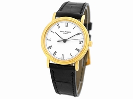 Patek Philippe Calatrava 3802-J 18K Yellow Gold 33.5mm Mens Patek Philippe