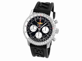 Breitling "Navitimer" AB0120 Stainless Steel & Rubber Automatic 43mm Mens Breitling