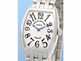 Franck Muller Cintre Curvex Stainless Steel Franck Muller