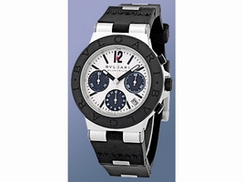 Bulgari Diagono Aluminum Chronograph Mens Bulgari