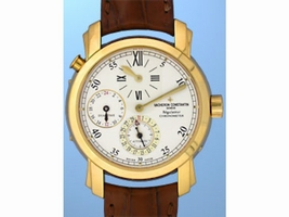 Vacheron Constantin Malte Dual Time Regulateur 18K Yellow Gold Mens Vacheron Constantin