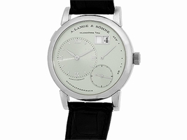 A. Lange & Sohne "Lange 1" Platinum Strap A. Lange & Sohne