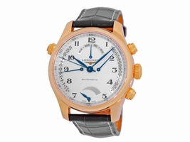 Longines Master Collection L2.714.8.783 18K Rose Gold Retrograde Automatic 41mm Longines