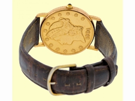 Corum 1904 Twenty Dollar U.S. Coin Dress 18K Yellow Gold Corum