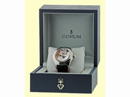 Corum Bubble Joker Stainless Steel Automatic Mens Strap Corum