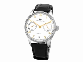 IWC Portuguese 7 Day IW5001-14 Stainless Steel & Leather 42mm IWC
