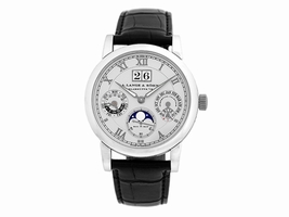 A. Lange & Sohne Langematik 310.025 Platinum & Leather Automatic 38.5mm Mens A. Lange & Sohne