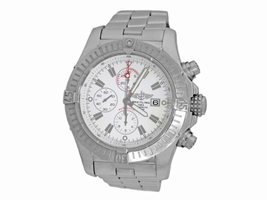 Breitling "Super Avenger II" A13370 Stainless Steel Automatic 48.4mm Mens Breitling