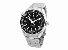 Omega Seamaster "Planet Ocean" Stainless Steel Black Dial Automatic 45.5mm Mens Omega
