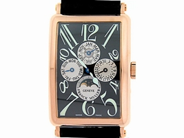 Franck Muller "Long Island" Perpetual Calendar" 18K Rose Gold Mens Franck Muller