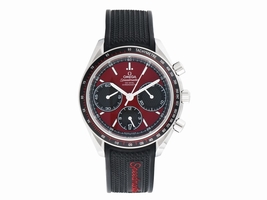 Omega Speedmaster Racing 326.32.40.50.11.001 Automatic Chronograph Red Dial Stainless Steel 40mm Mens Omega