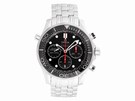 Omega Seamaster 212.30.44.50.01.001 Automatic Chronograph Black Dial Stainless Steel 44.5mm Mens Omega
