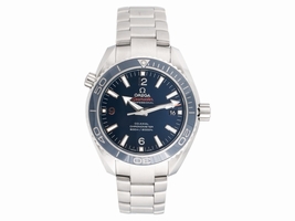 Omega Planet Ocean 232.30.44.22.03.001 Blue Dial Stainless Steel 43.5mm Mens Omega