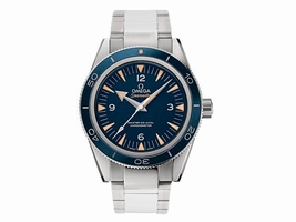 Omega Seamaster 300 23390412103001 Blue Dial Titanium 41mm Mens Omega