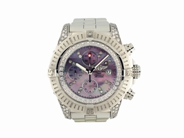 Breitling Super Avenger A13370 Stainless Steel Automatic 48mm Mens Breitling