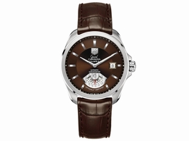 Tag Heuer Grand Carrera Stainless Steel & Leather 40mm Tag Heuer