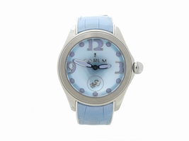 Corum Bubble L295/03047 Stainless Steel & Rubber Mother Of Pearl Dial Automatic 42mm Womens Corum