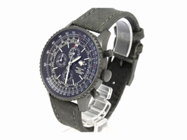 Breitling Navitimer M19380 Black Stainless Steel Automatic 48mm Mens Breitling