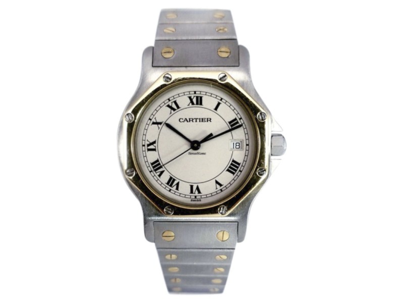 Cartier Santos Ronde 187902 31mm Mens Cartier