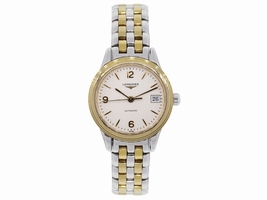 Longines Les Grandes Classiques L4.274.3 Two Tone Stainless Steel & 18K Yellow Gold Automatic 26mm Womens Longiness