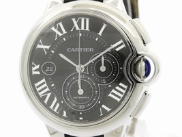 Cartier Ballon Bleu Chronograph W6920052 Stainless Steel Automatic 44mm Mens Cartier