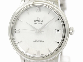 Omega De Ville Prestige 424.10.33.20.05.001 Stainless Steel Automatic 33mm Womens Omega