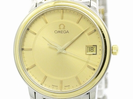 Omega De Ville Prestige 4310.11 Stainless Steel / 18K Yellow Gold Quartz 34mm Mens Omega