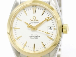 Omega Seamaster 2304.30 Automatic 18K Rose Gold & Stainless Steel 36mm Mens Omega