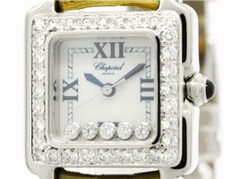 Chopard Happy Sport 27/8894-23 Stainless Steel / Leather Quartz 23mm Womens Chopard
