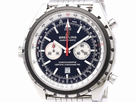 Breitling Chrono-Matic A41360 Stainless Steel Automatic 44mm Mens Breitling