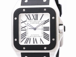 Cartier Santos W20121U2 Stainless Steel Automatic 38mm Mens Cartier