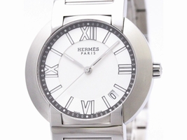 Hermes Nomade NO1.710 Auto Quartz Stainless Steel 36mm Mens Dress Hermes