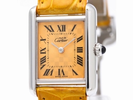Cartier Must Tank W1017654 Quartz Stainless Steel 22mm Womens Dress