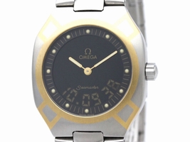 Omega Seamaster Yellow Gold / Stainless Steel 32mm Mens Omega