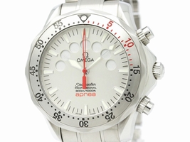Omega Seamaster 2595.30 Stainless Steel Apnea Jacques Mayol 42mm Mens Omega
