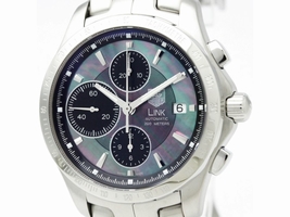 Tag Heuer Link CJF211M Stainless Steel Automatic 42mm Mens Sports Tag Heuer