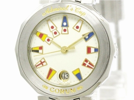 Corum Admirals Cup 39.610.20 Stainless Steel Quartz 26mm Womens Corum