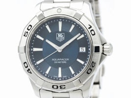 Tag Heuer Aquaracer WAP1112 Quartz Stainless Steel 39mm Mens Sports Tag Heuer
