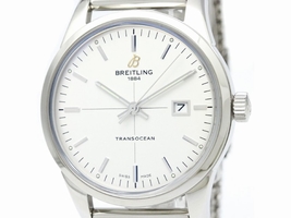 Breitling Transocean A10360 Automatic Stainless Steel 43mm Mens Sports Breitling