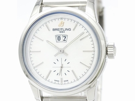 Breitling Transocean A16310 Stainless Steel Automatic 38mm Mens Sports Breitling