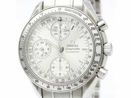 Omega Speedmaster Triple Date 3523.30 Stainless Steel Automatic 39mm Mens Omega