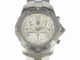 Tag Heuer Exclusive CN1111 Stainless Steel Silver Dial Quartz 39mm Mens Tag Heuer
