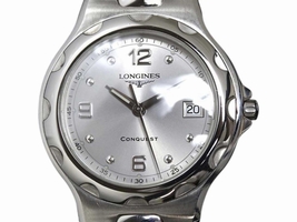 Longines Conquest L1.631.4 Stainless Steel Quartz 35mm Mens Longines