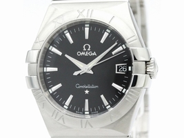 Omega Constellation 123.10.35.60.01.001 Stainless Steel Quartz 35mm Mens Omega